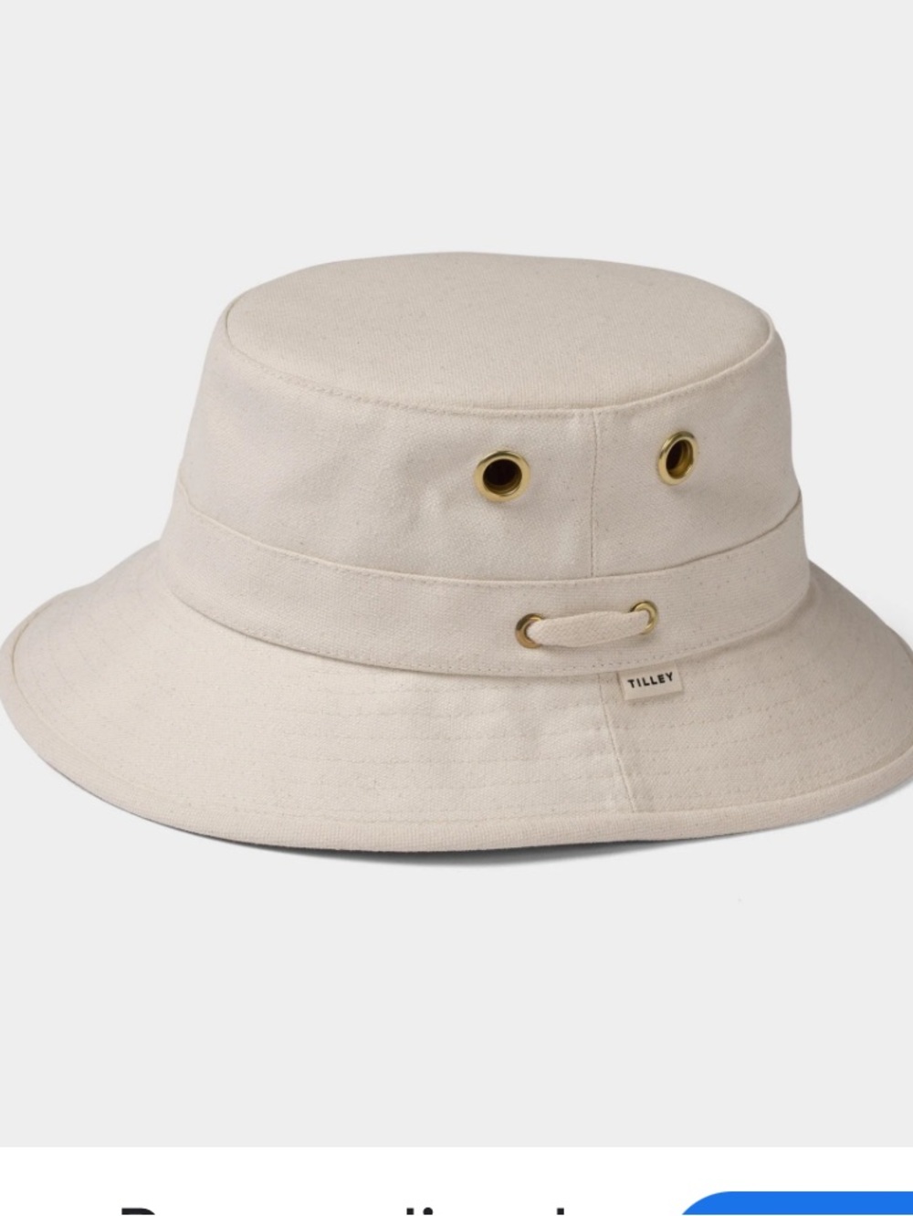 Tilley Iconic Cream Canvas Bucket Hat Size 7 , 22 inches
Made in Canada - Picture 2 of 9